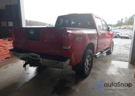 2005 Nissan Titan Se from USA, damaged, VIN 1N6BA07BX5N561357